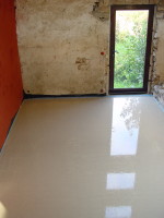 Chape fluide / liquide termine